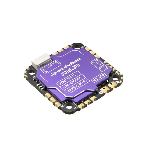 Original SpeedyBee F405 AIO 40A Blue-jay 25.5x25.5 Flight Controller ICM-42688 Gyro New SPA06-003 Barometer for Battery ESC